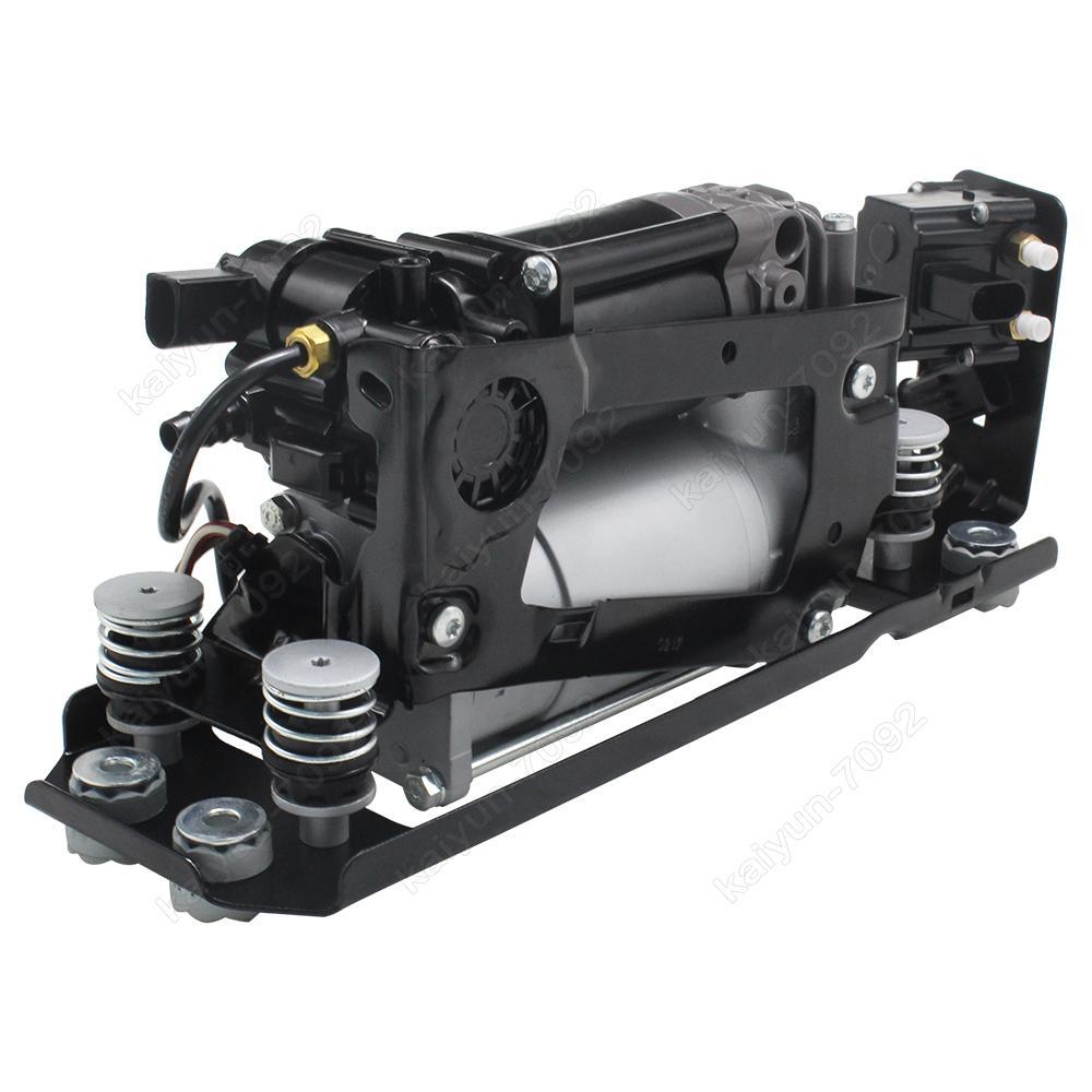 Air Suspension Compressor Pump W/ Bracket+Valve Block for BMW 7 Series F02 F11