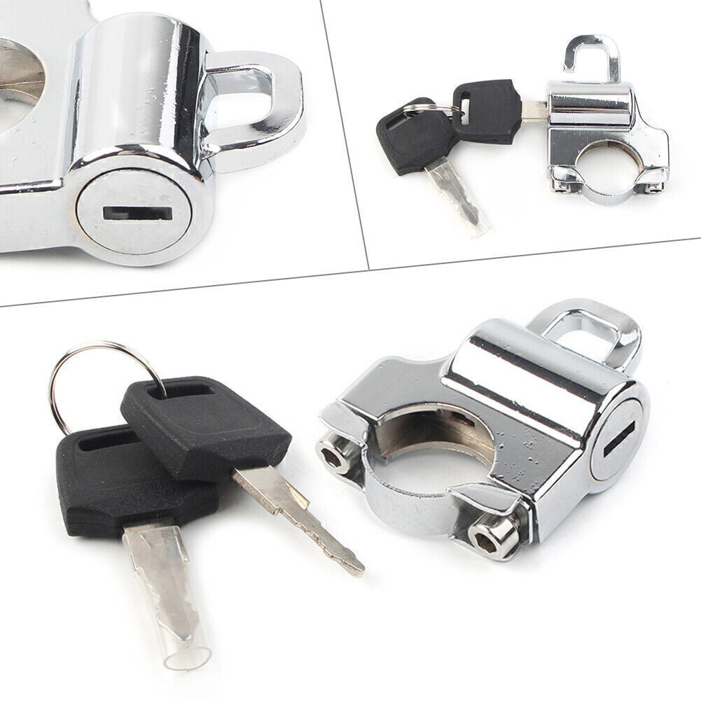 Helmet Lock Anti-theft Security Universal Fit for Harley 7/8'' 22mm AF1 Motorcycle