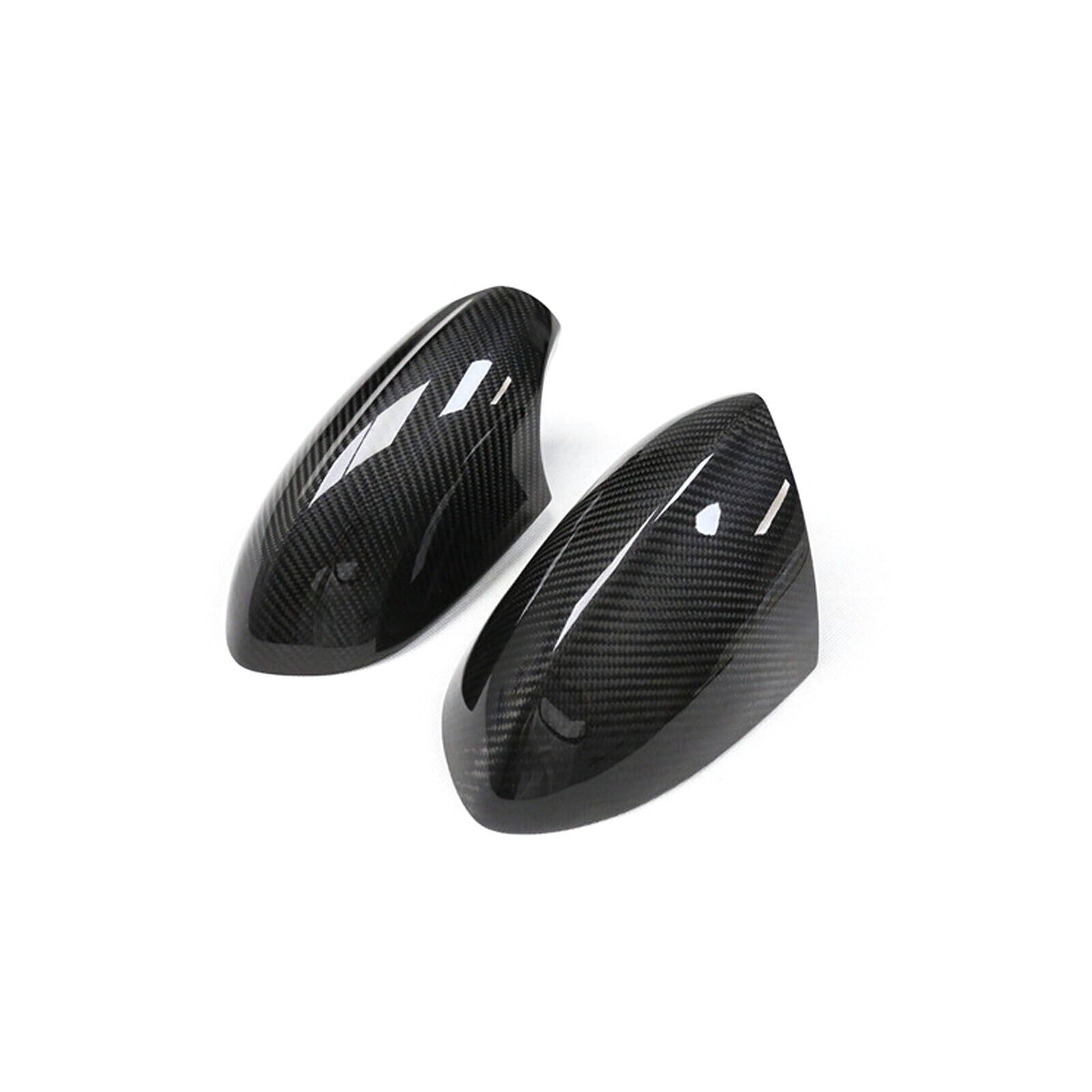 Carbon Fiber Side Mirror Cover Caps for BMW E93 M3 Convertible 2007-2014 2008