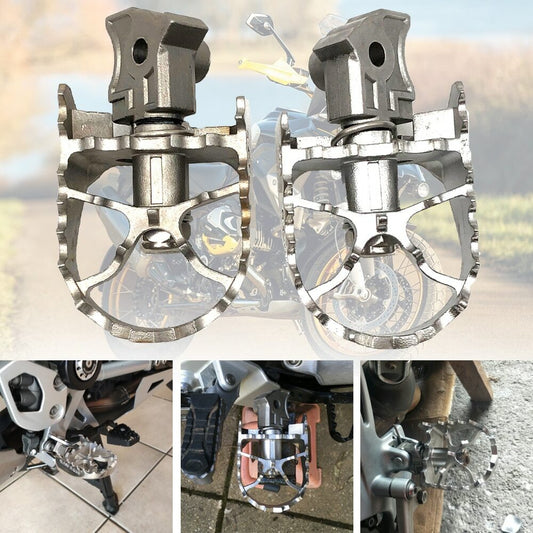 Front Billet Wide Footrest Rest Foot Pegs Pedal Foot Peg for BMW R1200GS R1250GS