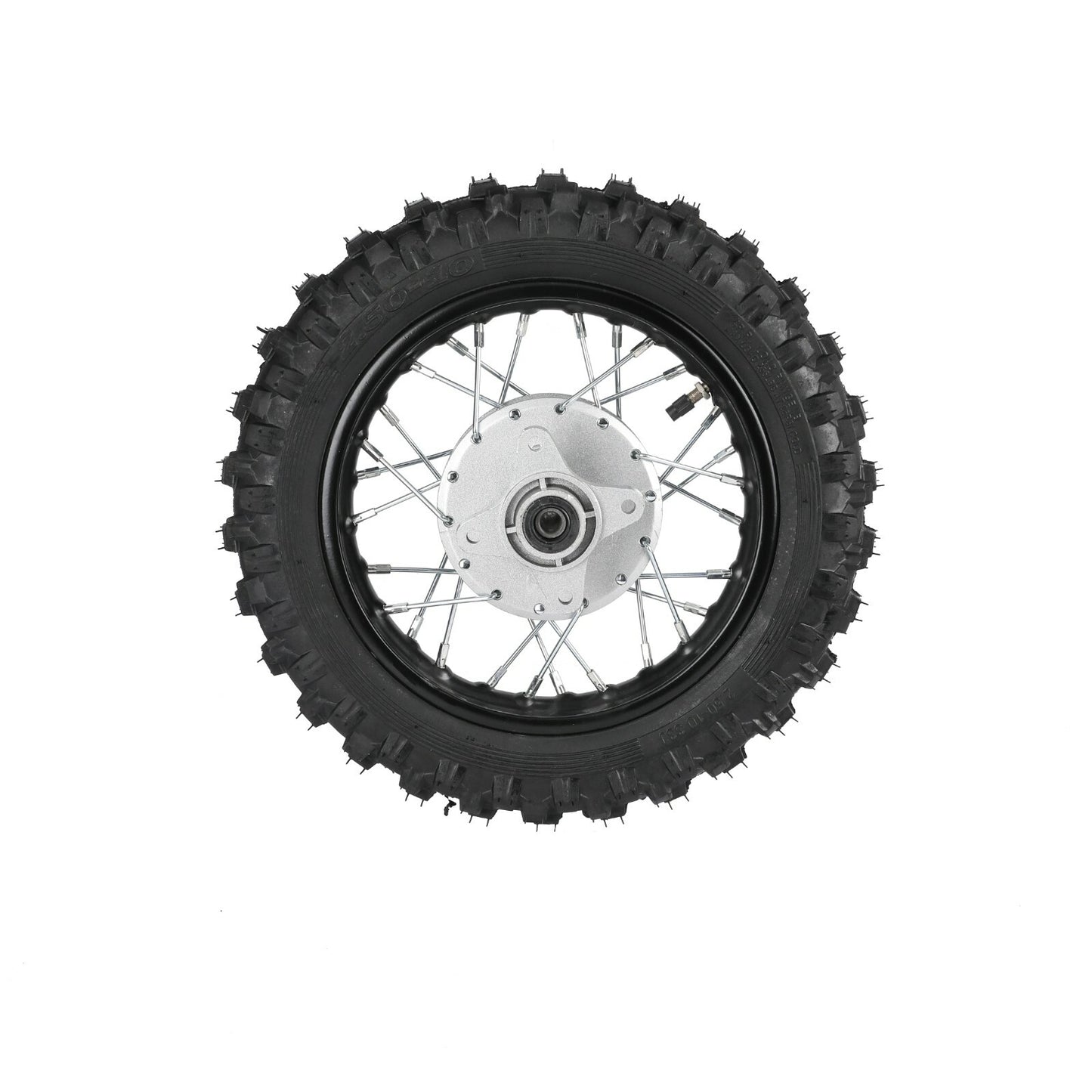 2.50-10 inch Front Rear Wheel Tyre 1.4x10 Rim CRF50 Dirt Bike Drum Brake 70cc 50