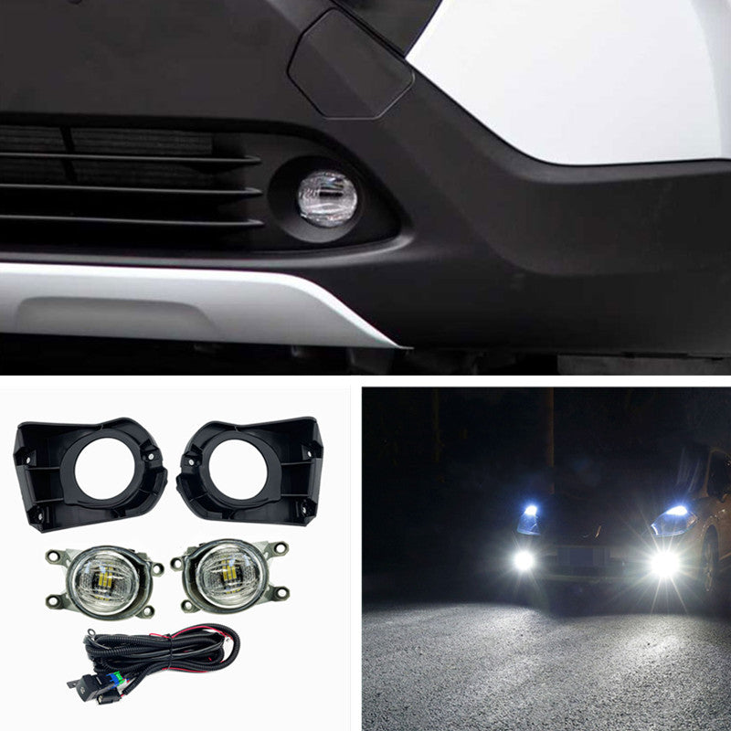 LED DRL Daytime Running Light Kit with Fog Lights for 2022 and 2023 for Toyota for Corolla Cross