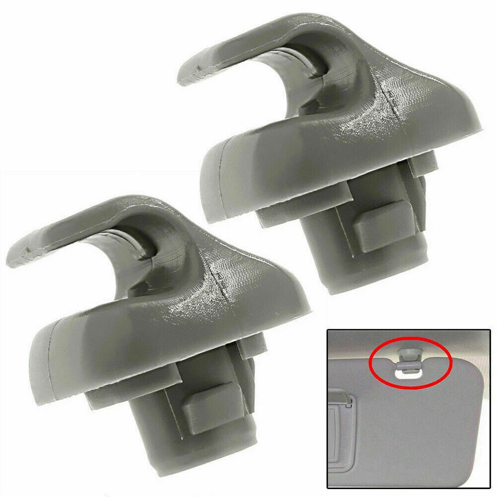 2PC for Honda for Civic Accord CR-V Sun Visor Bracket Hook Clip Hanger 88217S04003ZA