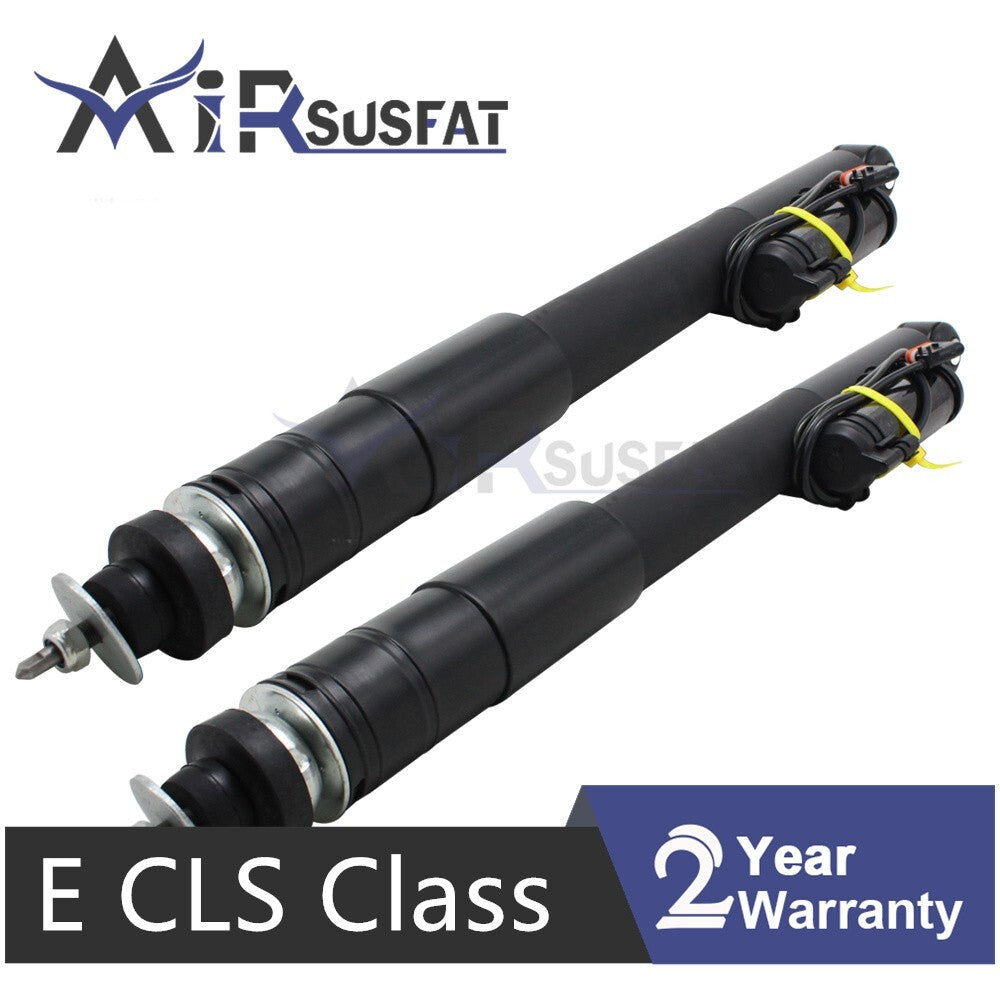 Pair for Mercedes W211 C219 E CLS Rear Suspension Strut 2113262700 2113262800