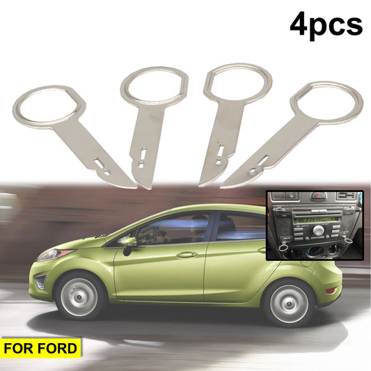 4pcs. Car Radio Stereo Release CD Removal Key Tool for Ford Focus Fiesta C-Max