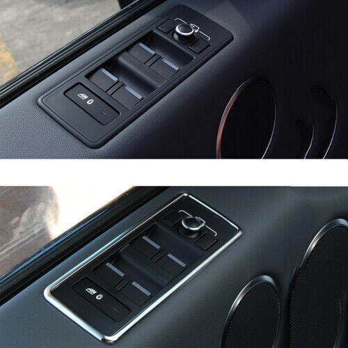 for Land Rover for Range Rover Sport 2014-2017 ABS Glass Lift Button Trim Frame