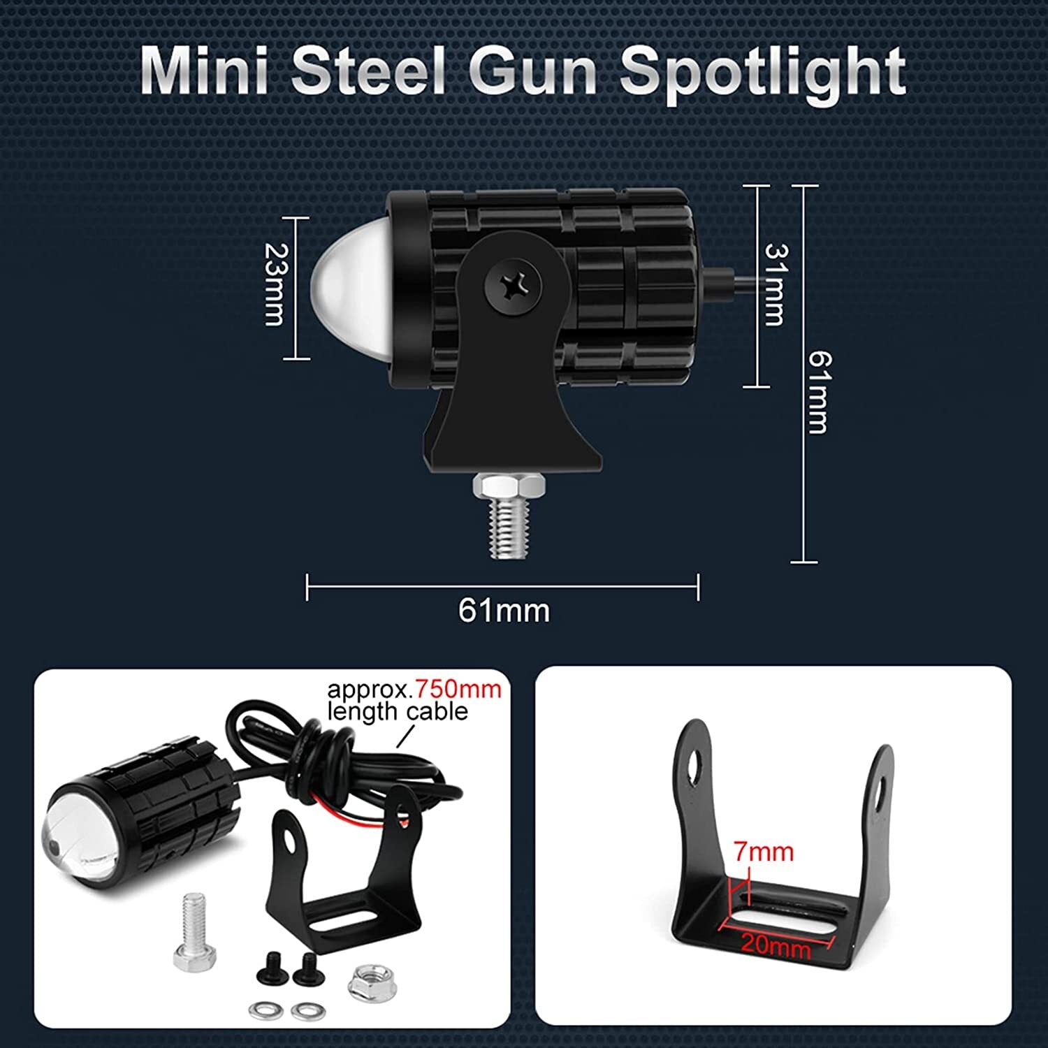 LED Work Light Bar Pods Driving Fog Lamp Spotlight For Car Offroad Truck Boat