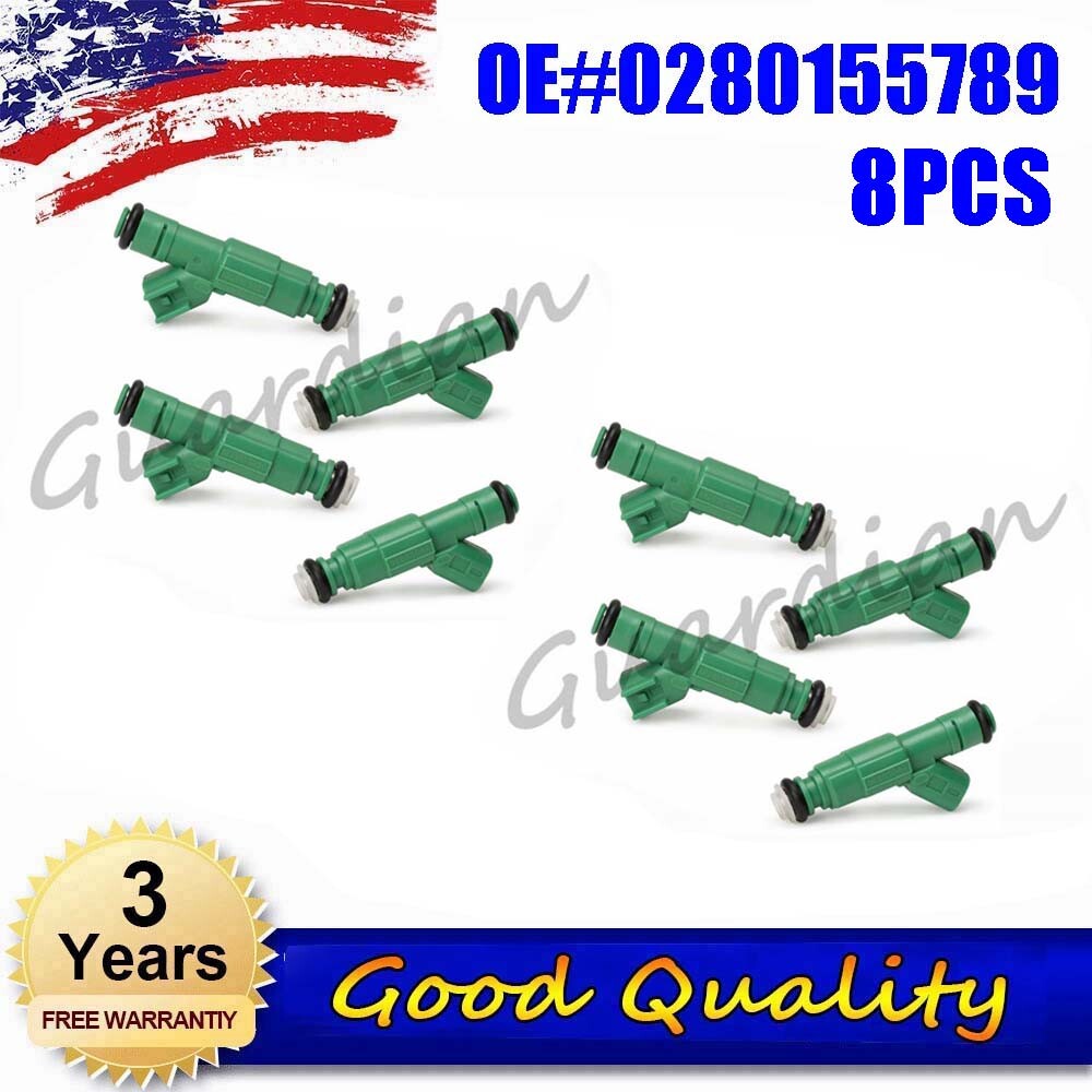 0280155789 8 new Upgraded Fuel Injector Replacement Parts for Dodge for Ram Dakota