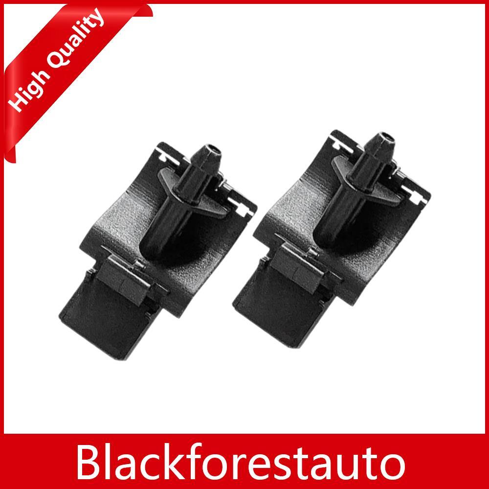 Fits For Ranger Mk3 Mk4 2Pcs Front Windshield Wiper Washer Spray Nozzle Black
