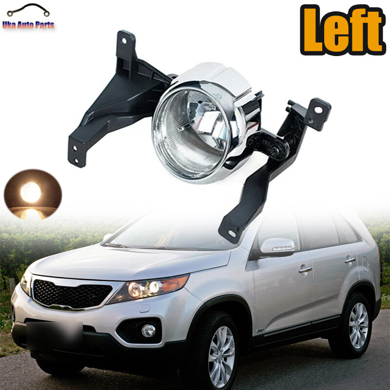 Left Side Front Bumper Fog Lamp Fog Light for Kia Sorento 2.2T 2.4L 2009- 2012
