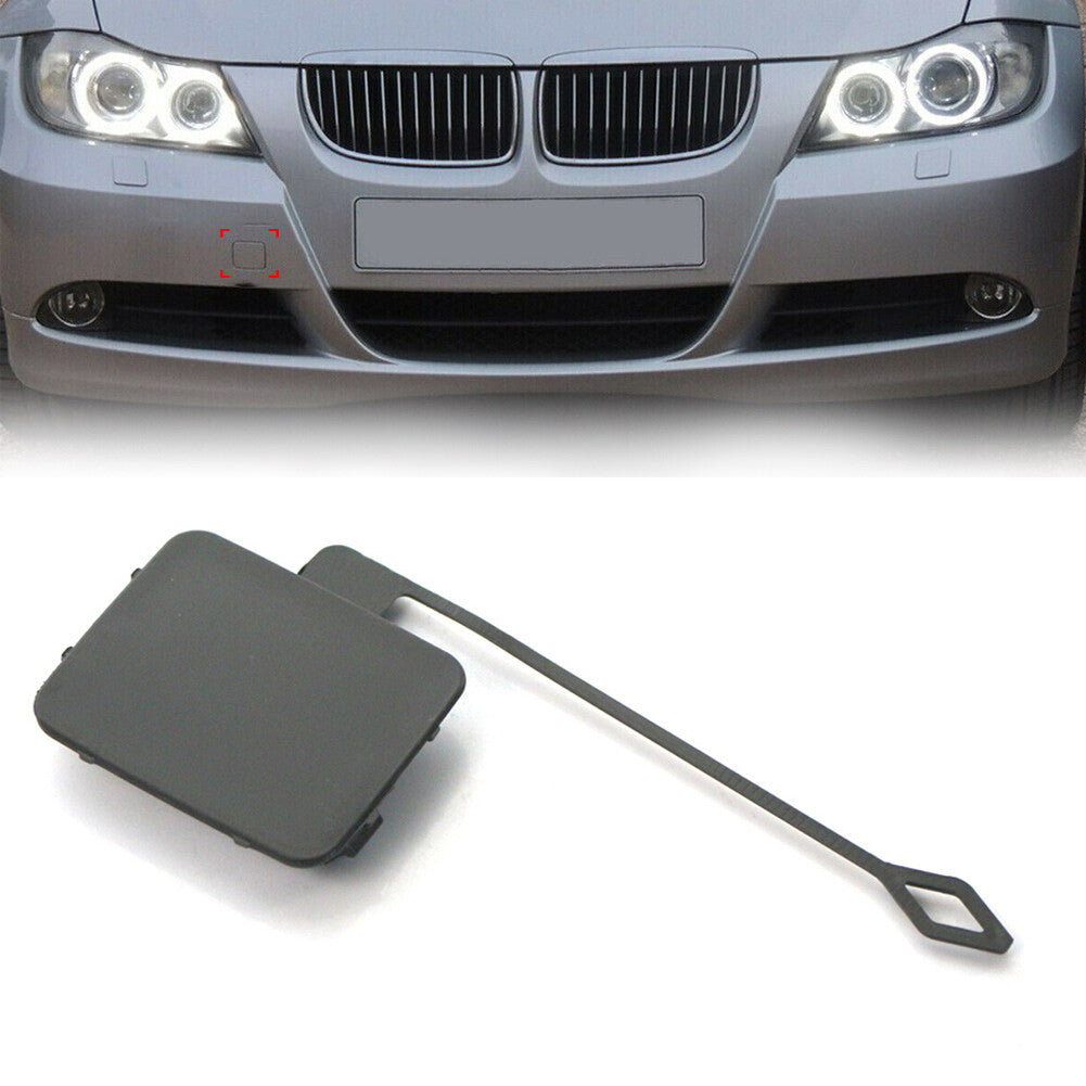 Front Bumper Tow Eye Hook Cover Cap Primed for BMW E90 E91 318i 320i 328i 330i