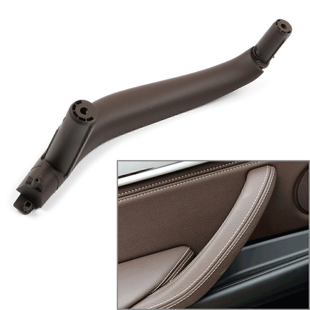 Fit for BMW X5 X6 F15 F16 1x Mocha Inner Interior Door Pull Handle Trim Cover