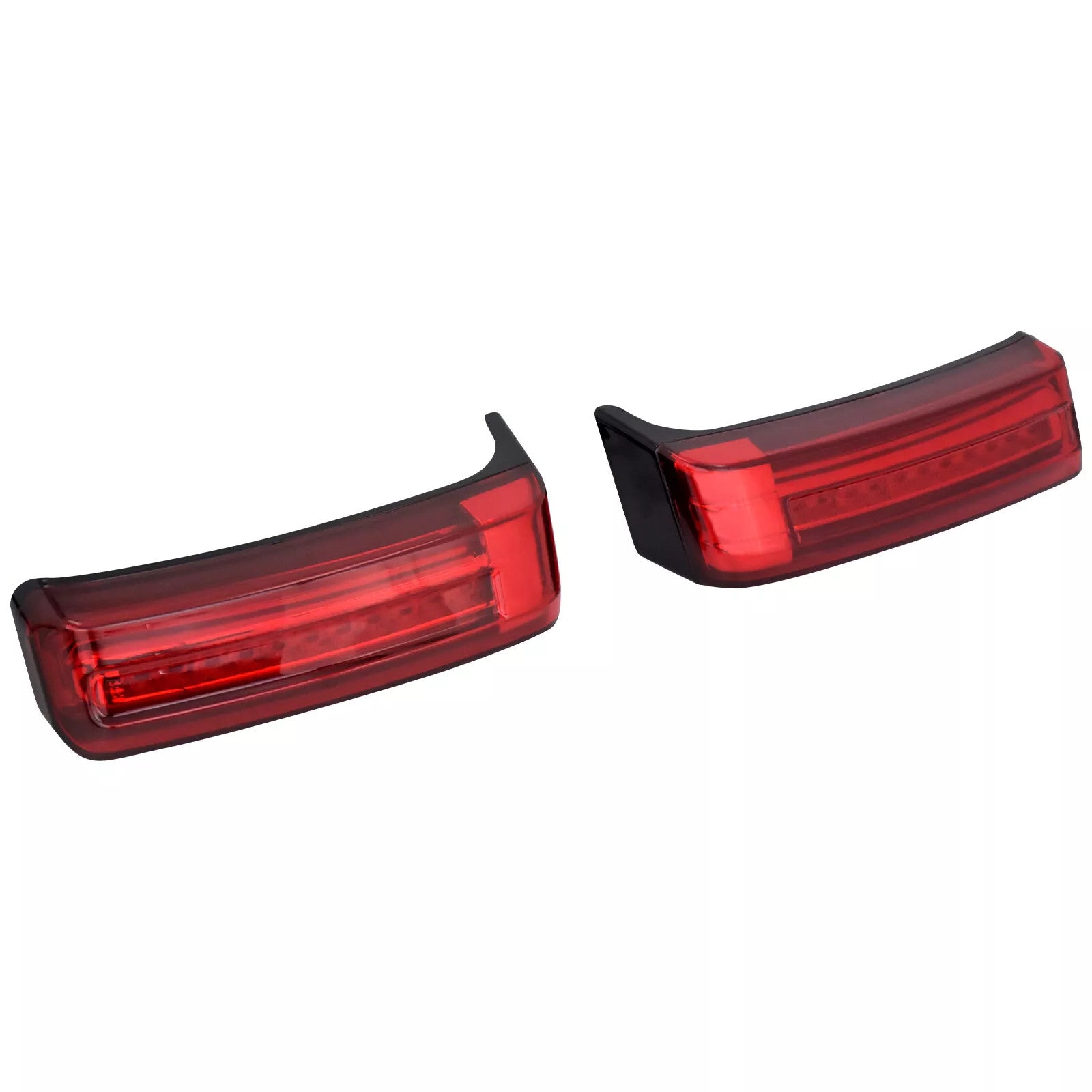 Red LED Saddlebag Run Brake Turn Signal Light for Harley Touring Electra Glide