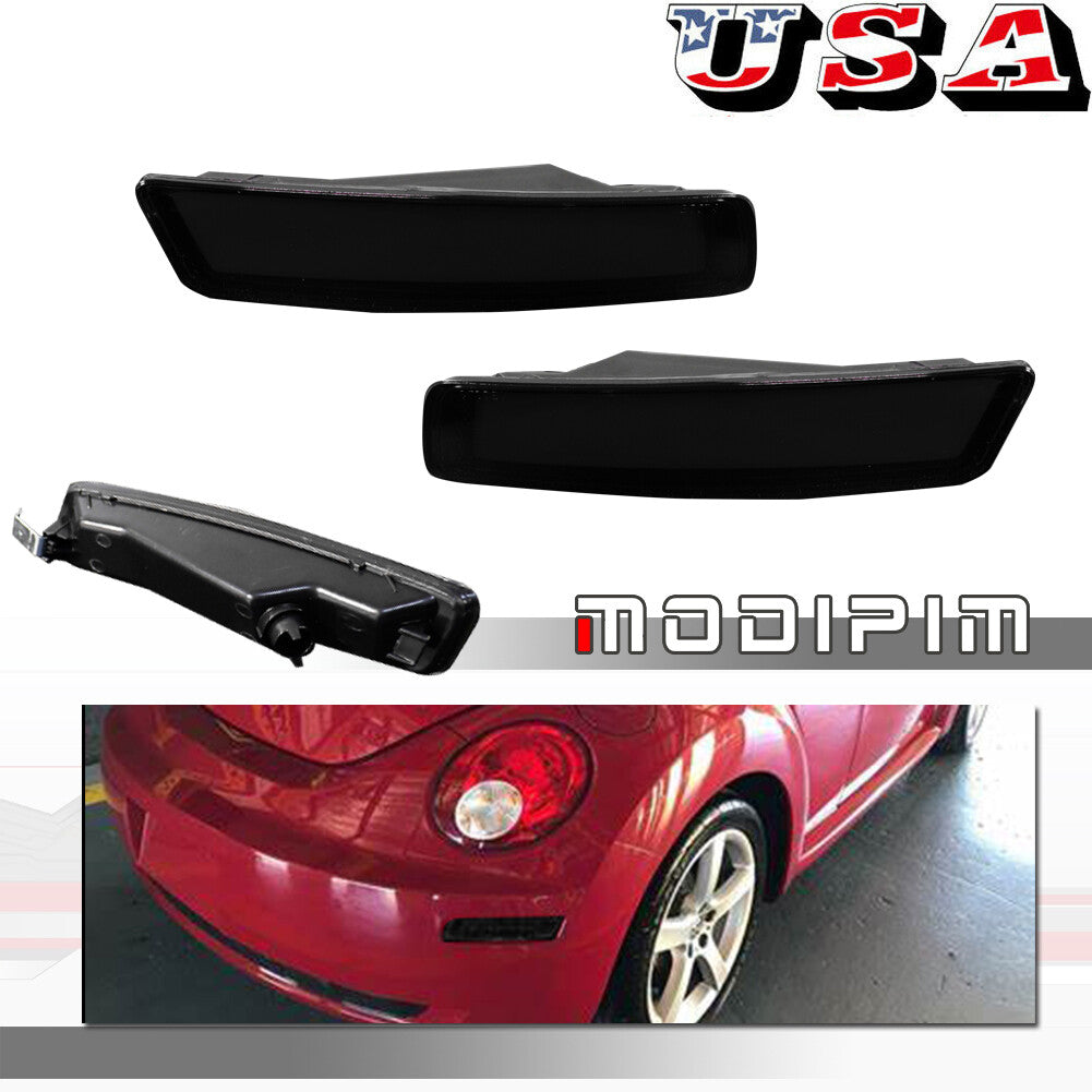 Suitable for 06-10 for Volkswagen Beetle smoked rear fender side marker light housing X2