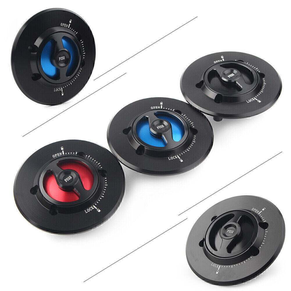 Fit for BMW R1200GS 2010-2012 Aluminum CNC Gas Fuel Tank Cap Cover Motorcycle UK