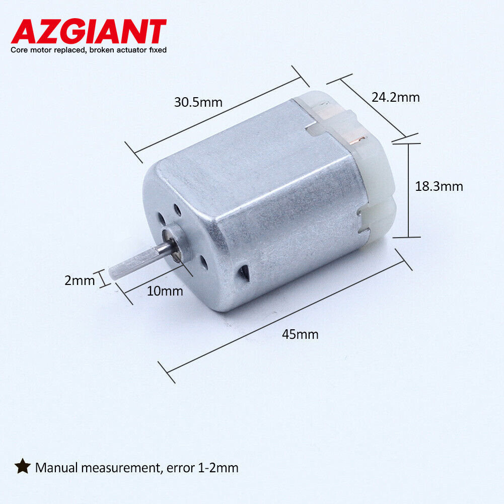 10mm FLAT D SHAFT FC-280PC-22125 Car Door Lock Motors New Repair For Mabuchi