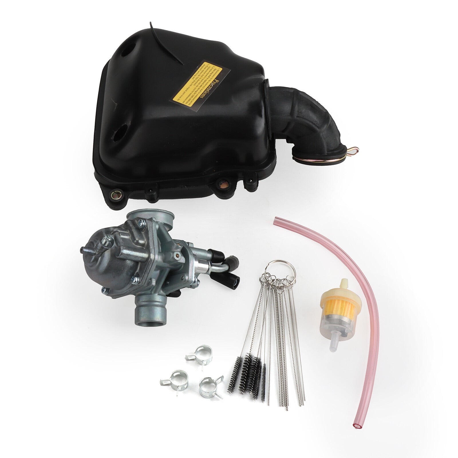 0450081 Carburetor Manual choke Carb with Air Filter Box For Scrambler 50 /90