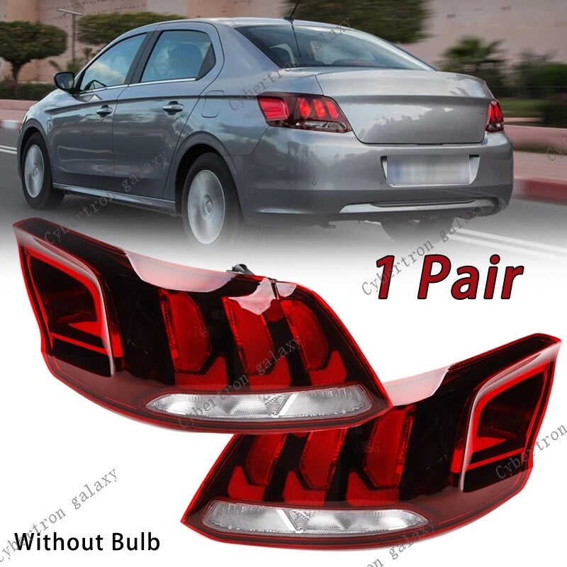 Left/Right Side Tail Light Turn Signal Light for Peugeot 301 2017-2019 No Bulb