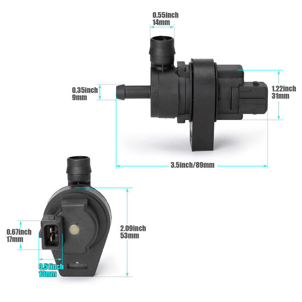 Vapor Canister Purge Valve for BMW 323i 323ci 325i 325ci 325xi 328i 525i 528i US