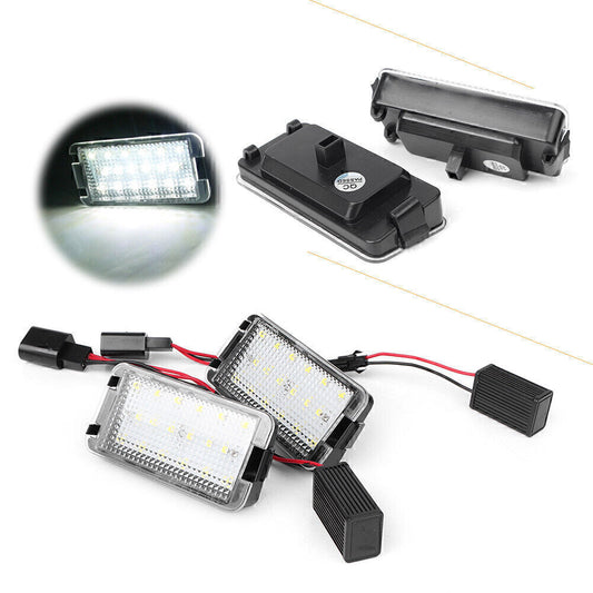 Error Free LED Tail License Plate Light Fit for SEAT AROSA IBIZA CORDOBA LEON