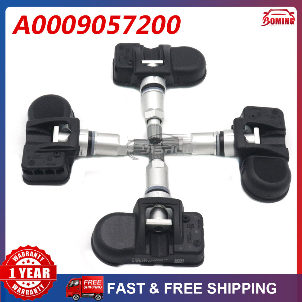 4X New TPMS Tire Pressure Monitor Sensor for Mercedes-Benz C250 C300 A0009057200