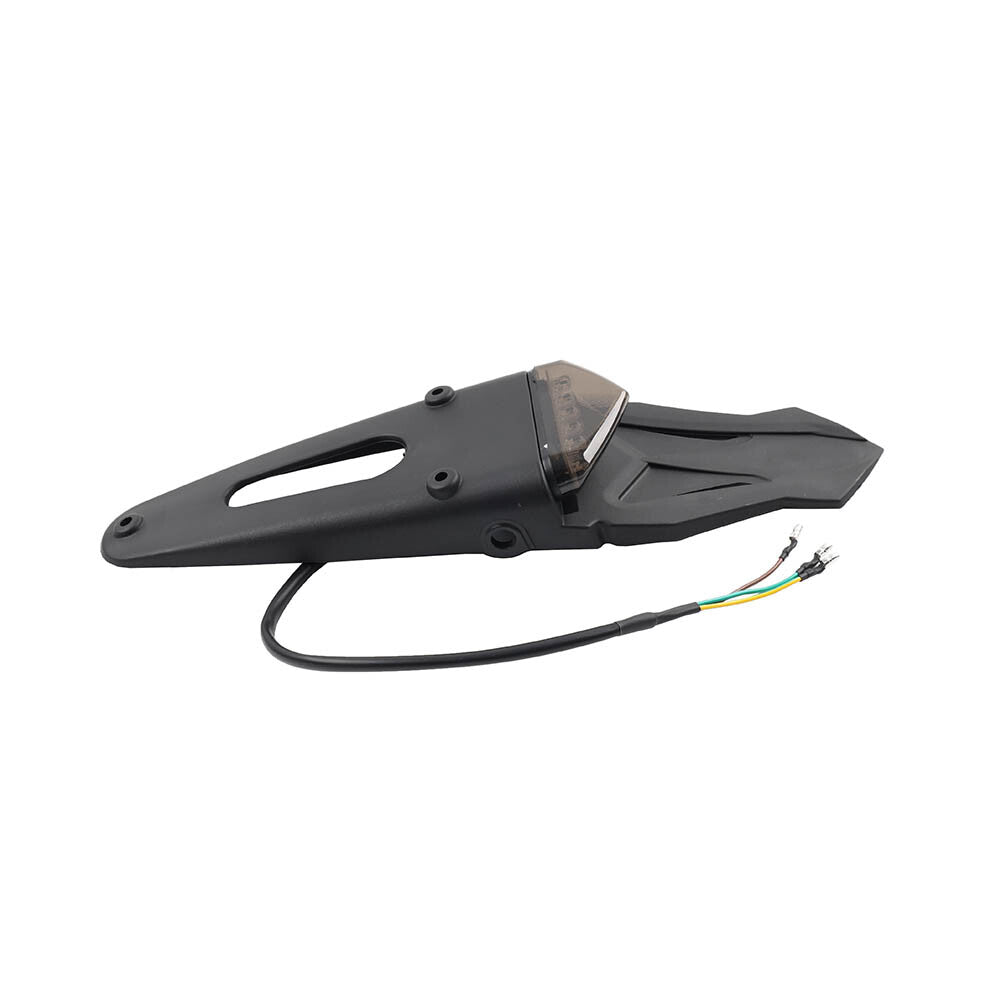 Black Rear Mudguard Tail Light Brake Lamp For Off-Road Motor Motocross Dirt Bike