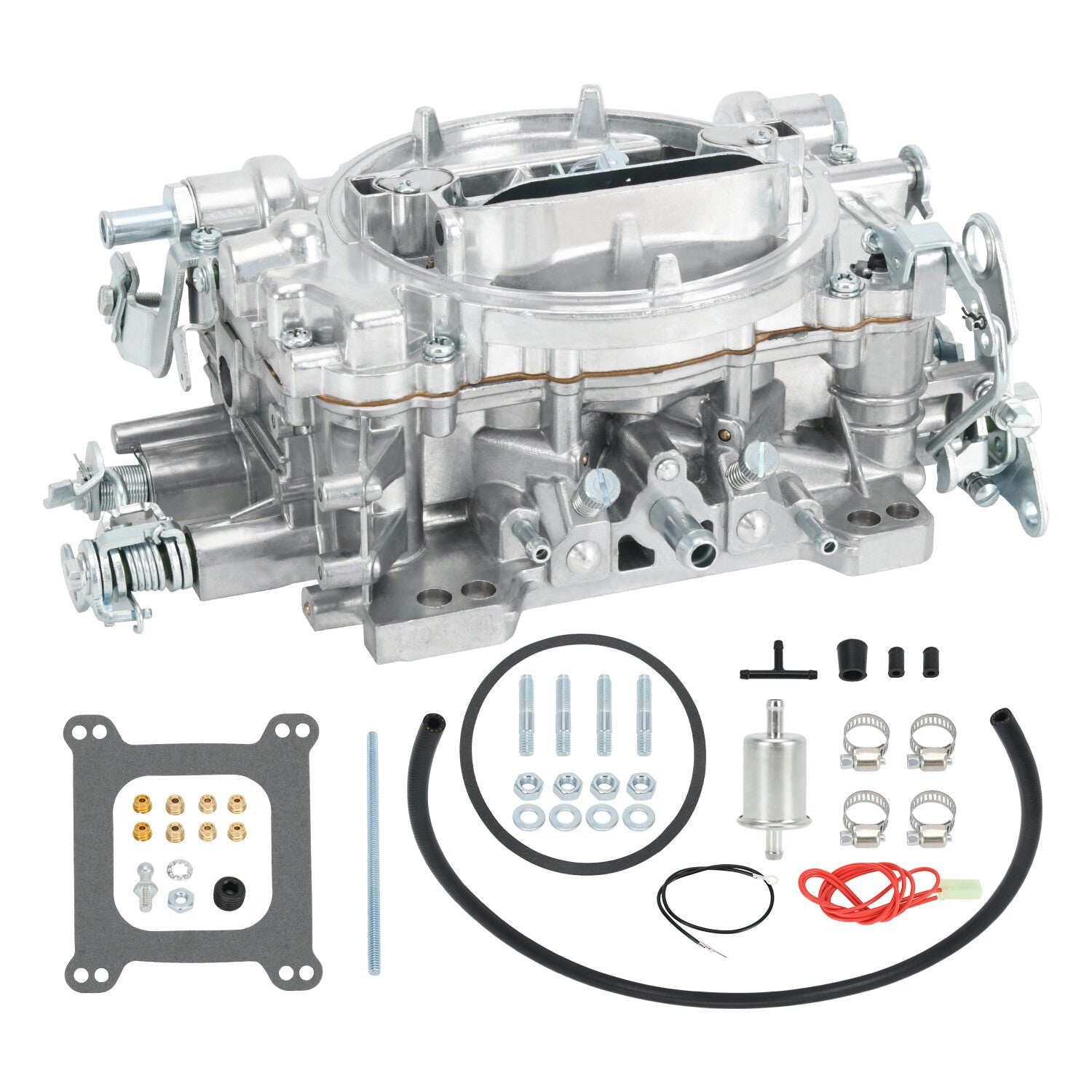 For Edelbrock 1405 Performer 600 CFM 4 Barrel Carburetor, Manual Choke Carb
