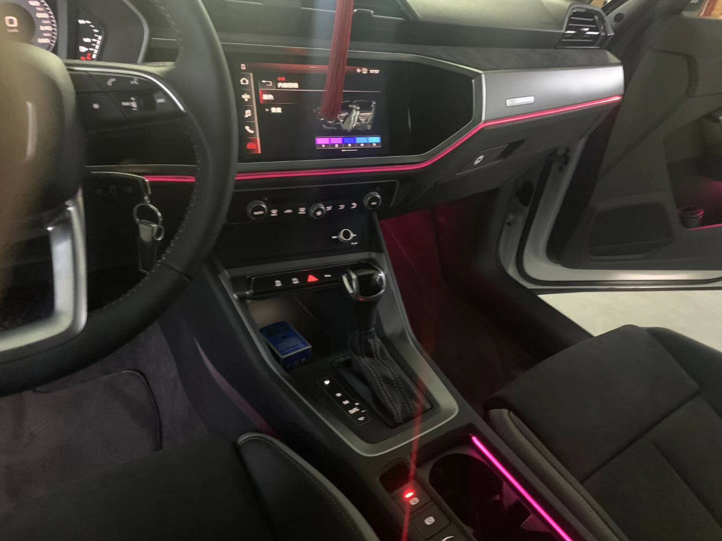 Illuminated Retrofit 30color LED Ambient Atmosphere light for Audi Q3 F3 12-2020