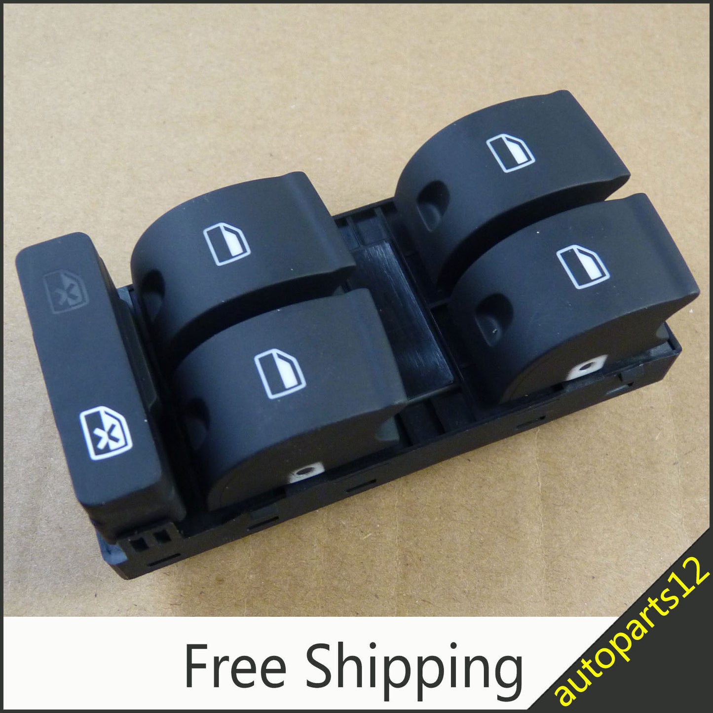 Master Power Window Control Panel Switch Fit for Audi A4 B6 B7 Sedan 8ED959851 New