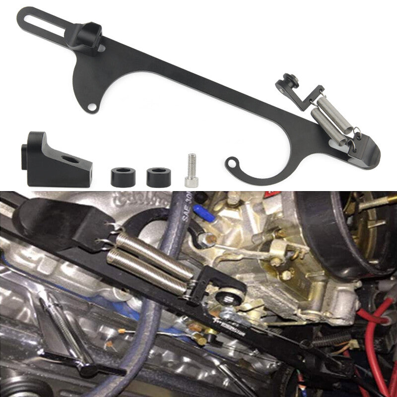 Throttle cable bracket suitable for 4150 4160 carburetor throttle cable carbohydrate bracket
