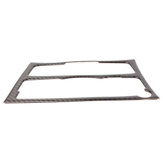 Real Carbon Fiber Interior Dashboard Console CD Panel Cover Trim Fit for Audi for A4 B8