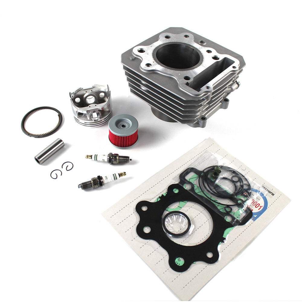 Top End Cylinder Rebuild Kit 74MM for 1988~2000 for Honda TRX 300 Fourtrax FW 4x4
