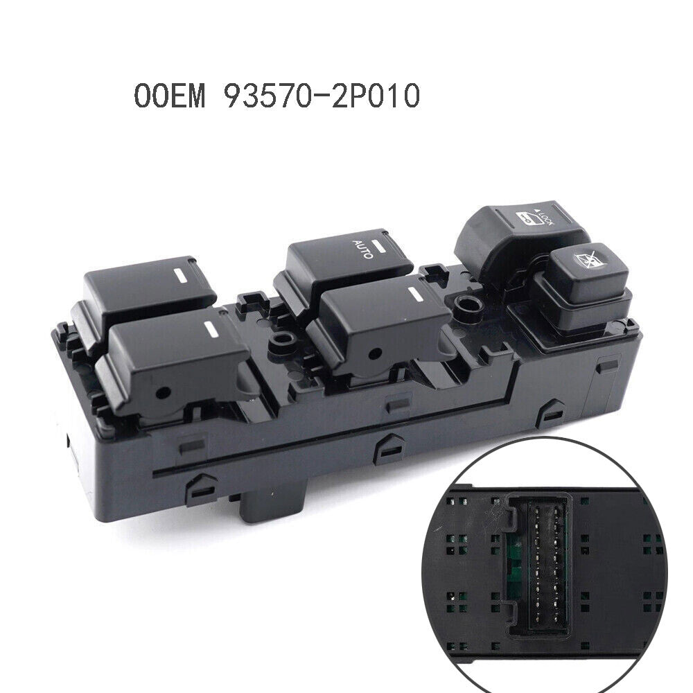 for Kia Sorento 2.4L 2009-2017 93570-2P010 Electric Master Power Window Switch