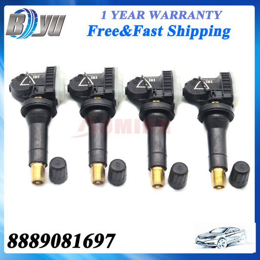 4pc x 8889081697 TPMS Tire Pressure Sensor for Geely FY11 Monjaro Atlas Geometry