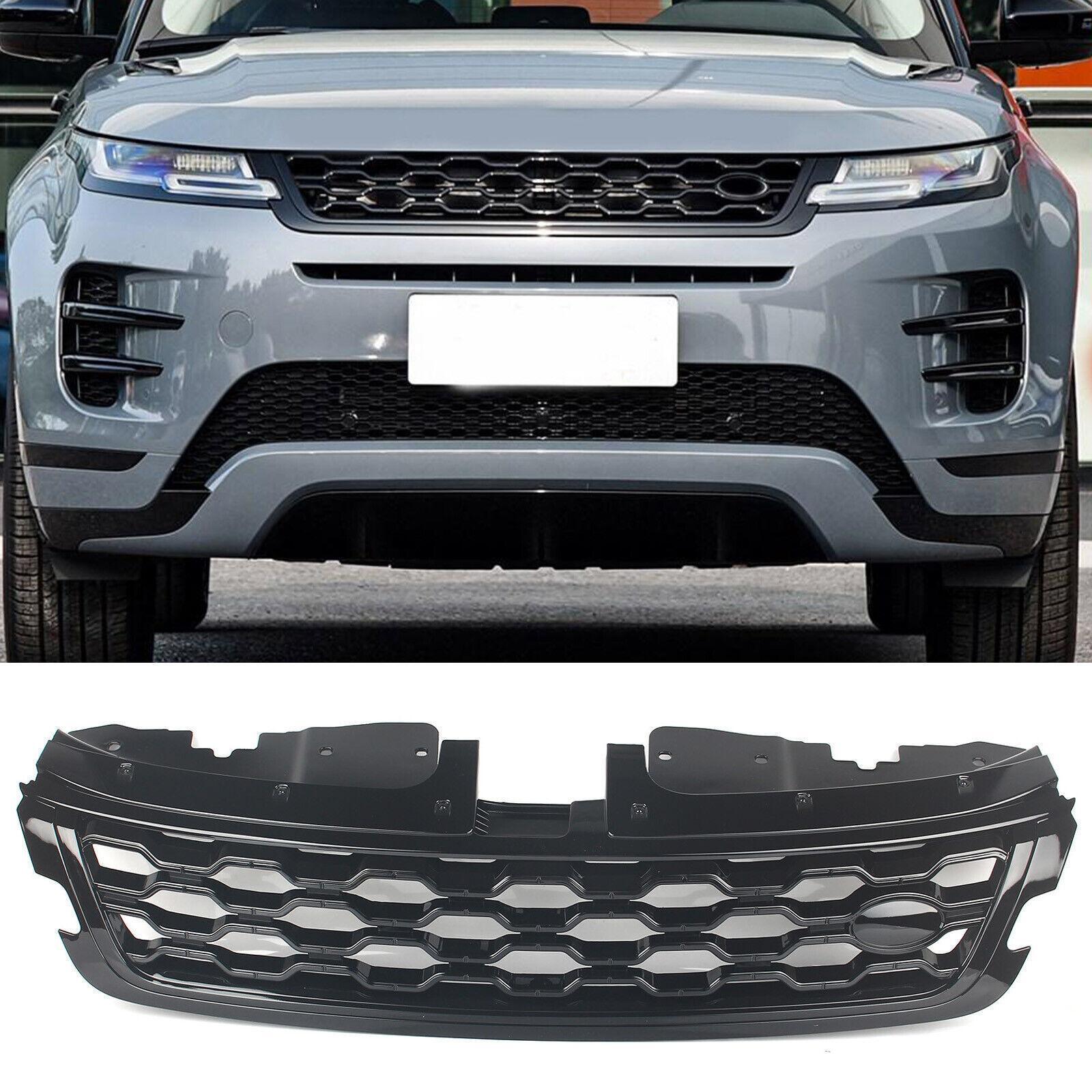 Suitable for 2020-2022 for Land Rover for Range Rover Evoque with black front bumper and Airlet grille.