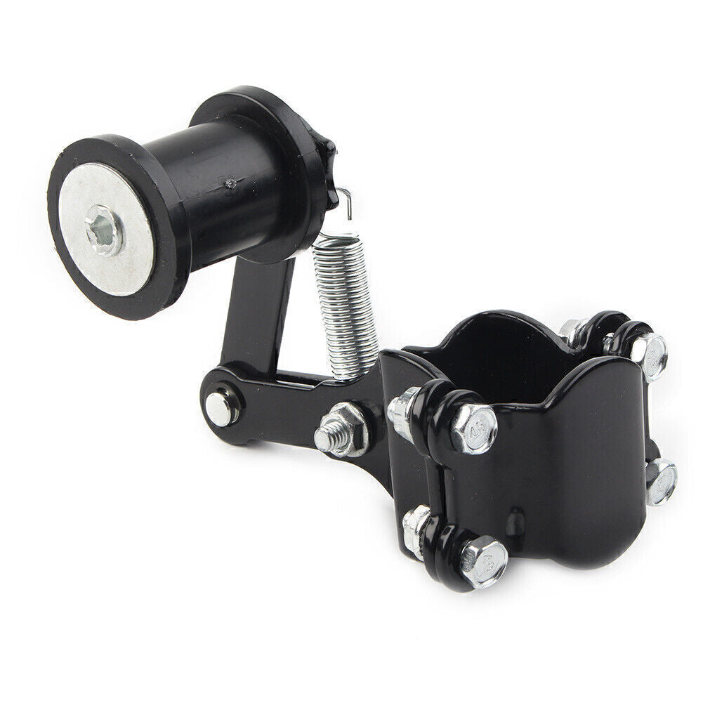 For Dirt Bike ATV Motorcycle Bolt On Chain Tensioner Roller Motocross Black