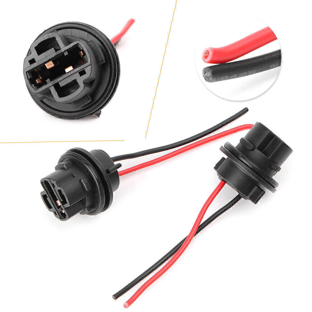 7440 992 T20 Adapter Wiring Harness Socket for Headlight Fog Light Universal