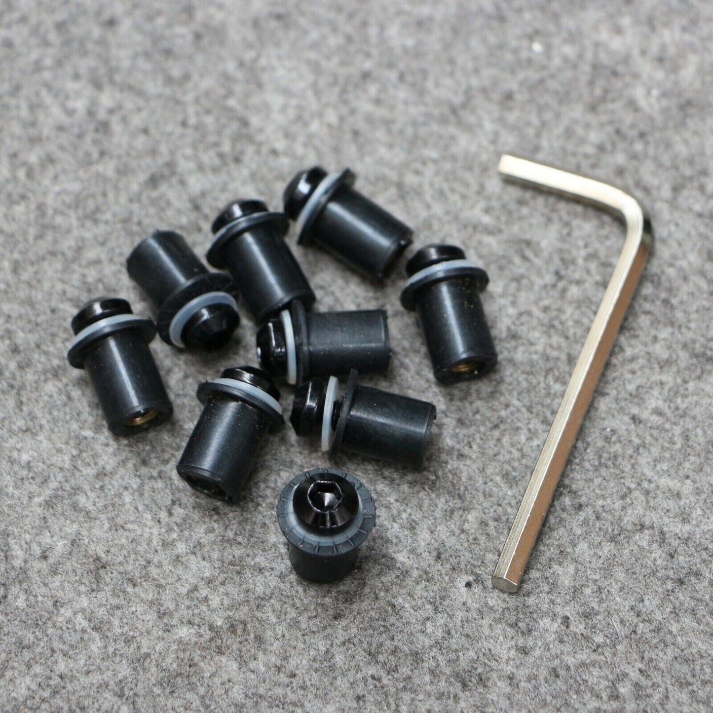10PCS Windscreen Windshield Bolt Screw Kit Fit for DUCATI 916/996/1299/1200/1098