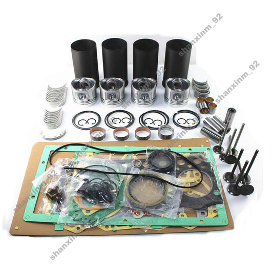 for Isuzu 4HE1 4HE1T Overhaul Rebuild Kit Valves 4.8L Diesel NPR NQR W4 W5