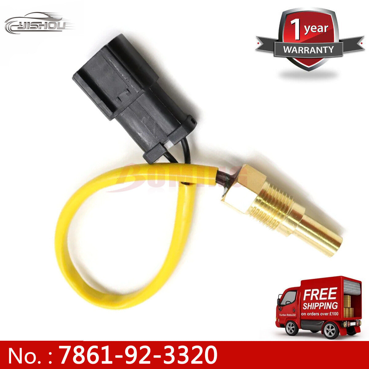 7861-92-3320 Water Fuel Temperature Switch for KOMATSU Wheel Loaders