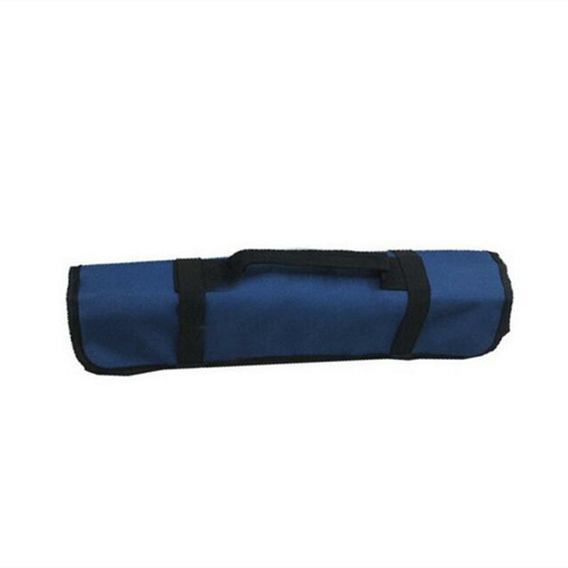 Car Multi-purpose Repair Bag Reel Rolling Tool Pouch Electricians Blue Organizer