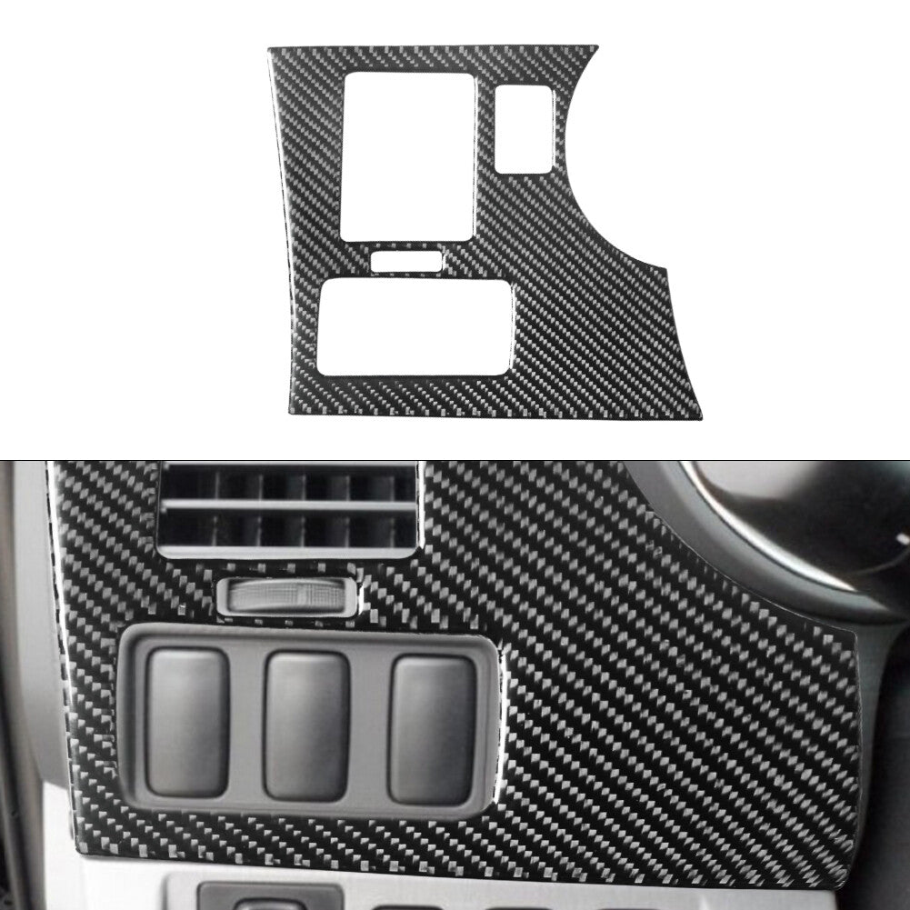 Driver Side Air Vent Trim Cover Decor Carbon Fiber for Toyota Tacoma 2012-2015