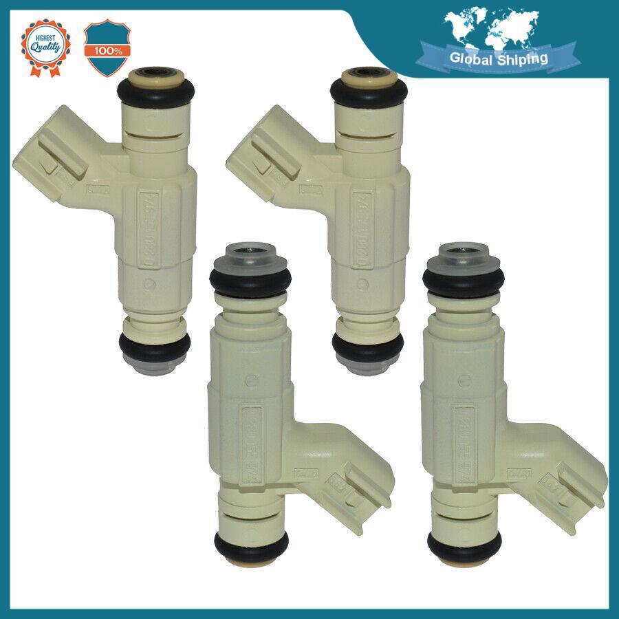 4Pcs Fuel Injectors 0280155974 for 2000-2001 for Ford Focus 2.0L I4 SE