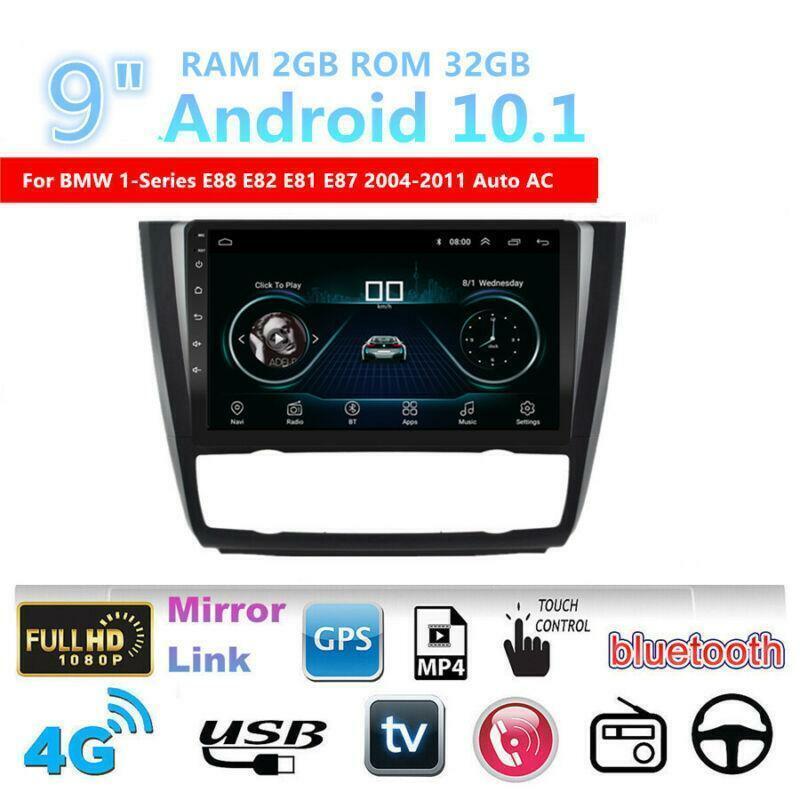2004-2011 for BMW 1-Series E88 E82 E81 E87 Stereo Radio GPS NAVI 9 Android 10.1