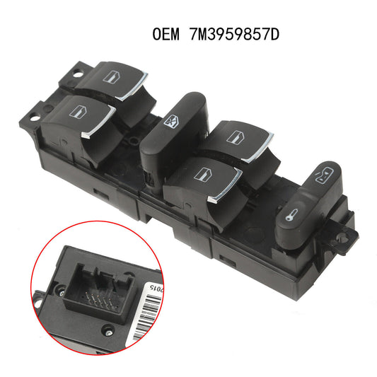 for VW for Jetta GTi MK 43BD959857 Master Window Switch Control Button Driver Side 1