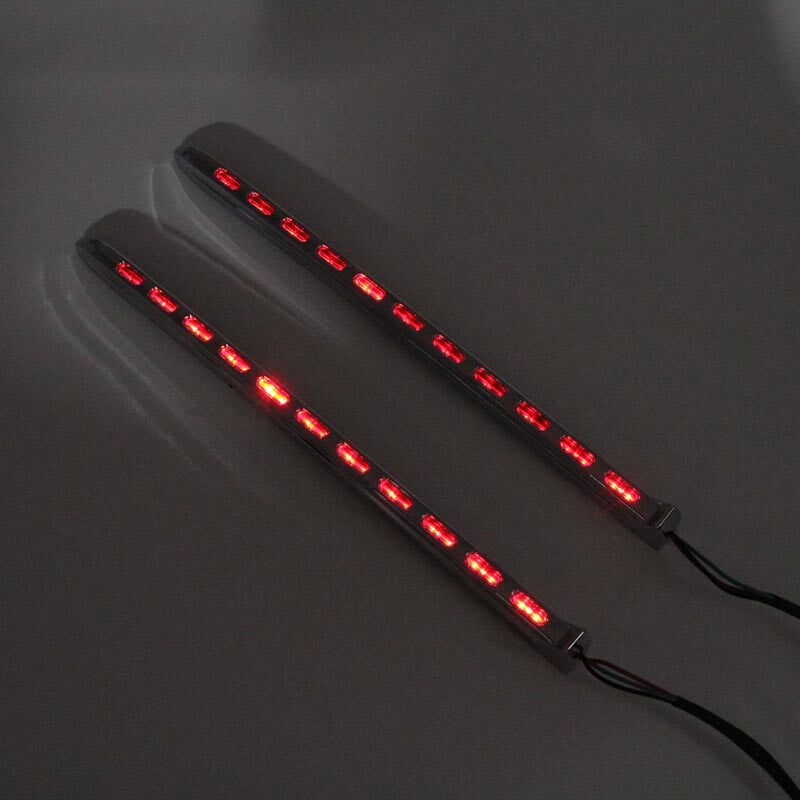 Fit for Honda GoldWing 1800 GL 1800 2001-2010 Chrome LED Running Fairing Lights