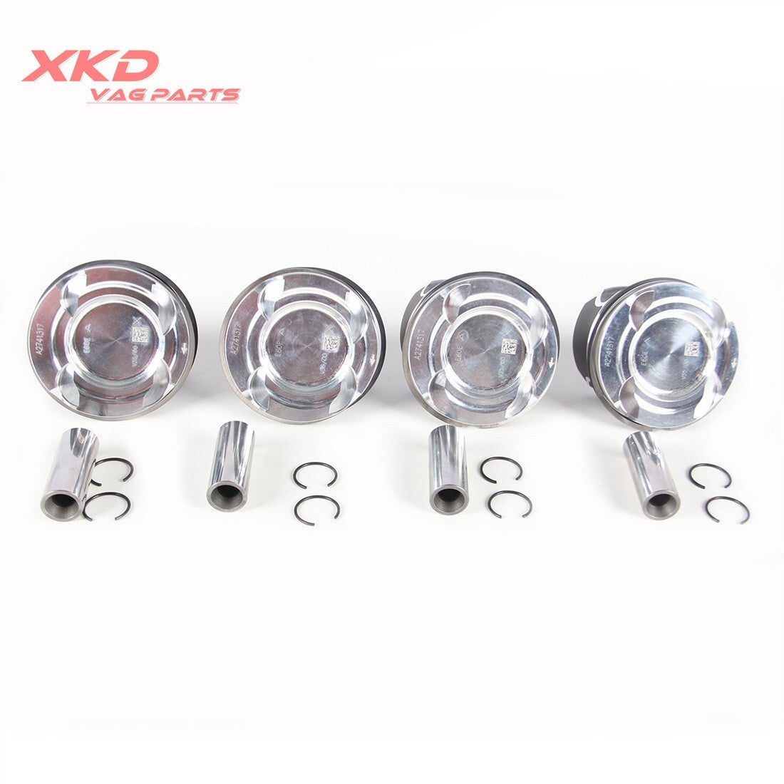 ¦µ20 mm 1.6T piston and ring kit for Mercedes-Benz C180 E180 M274 A2740301317