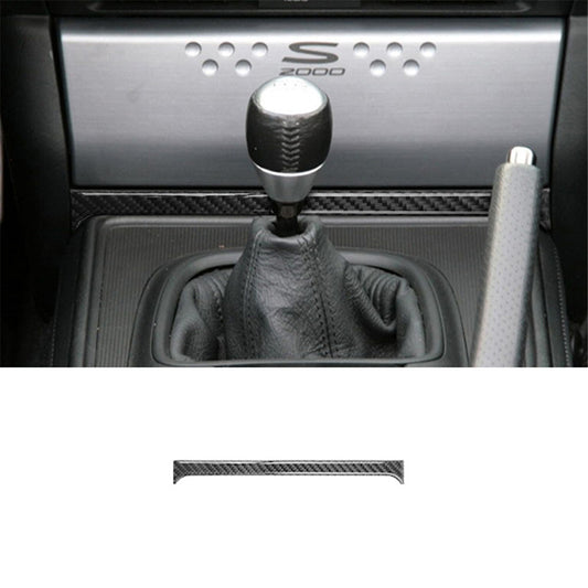Below Central Radio Trim Strip Cover Carbon Fiber for Honda S2000 2000-2009