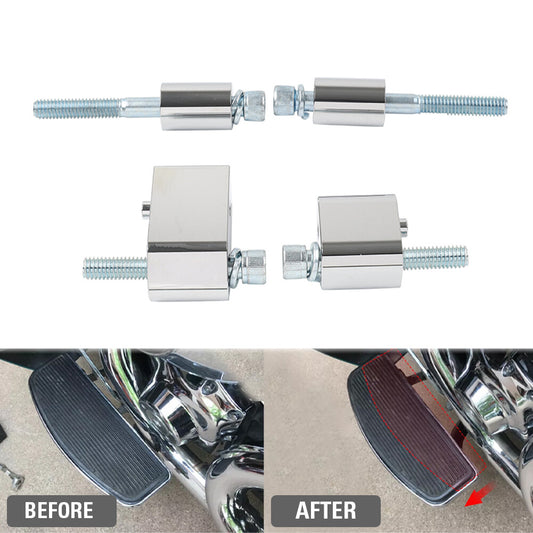 Fit for Harley Road Street Glide FLTR 1 1/4 Driver Floorboard Extenders Spacer Kit