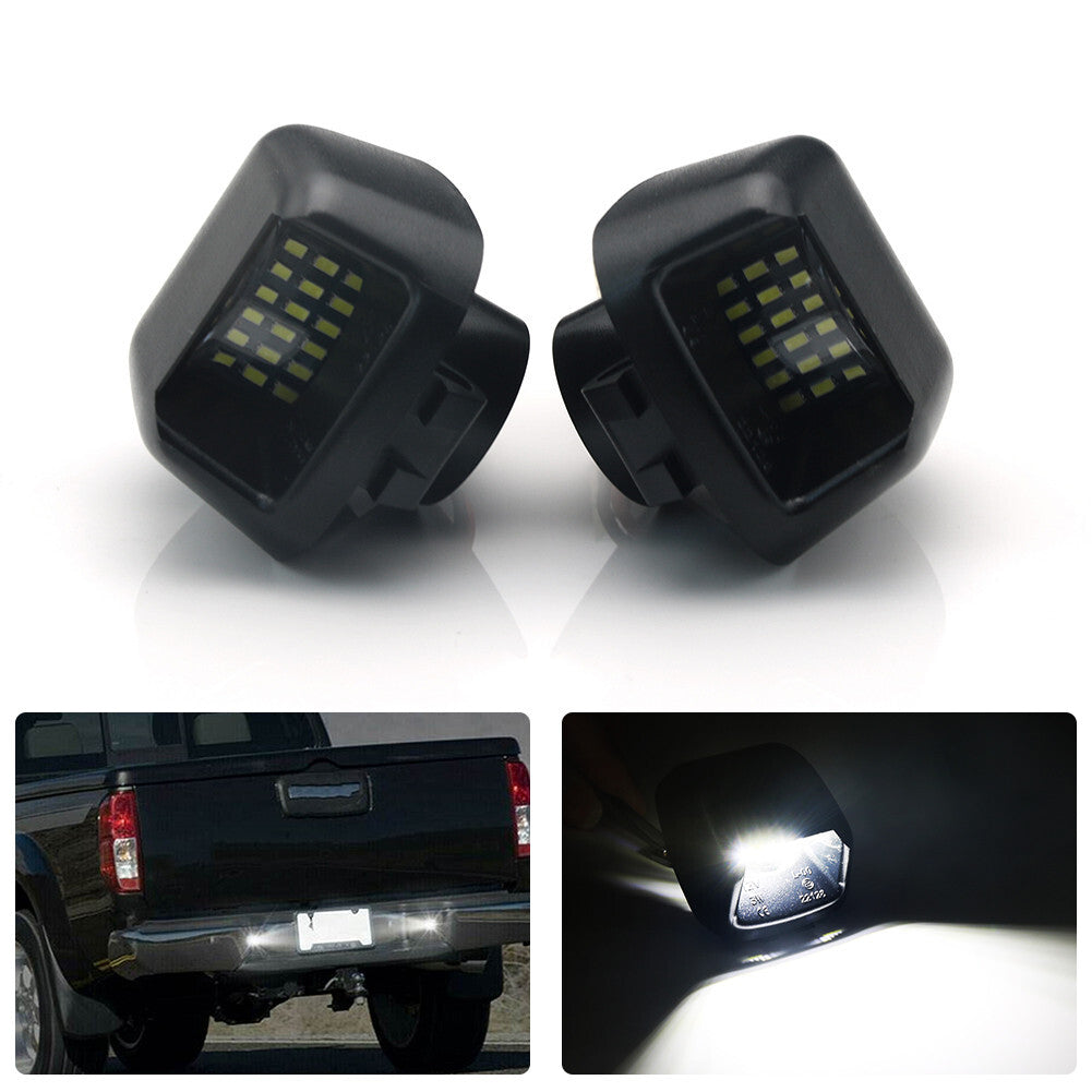 2X LED Number License Plate Light Lamps for Suzuki Equator 2009-2012 6000k US